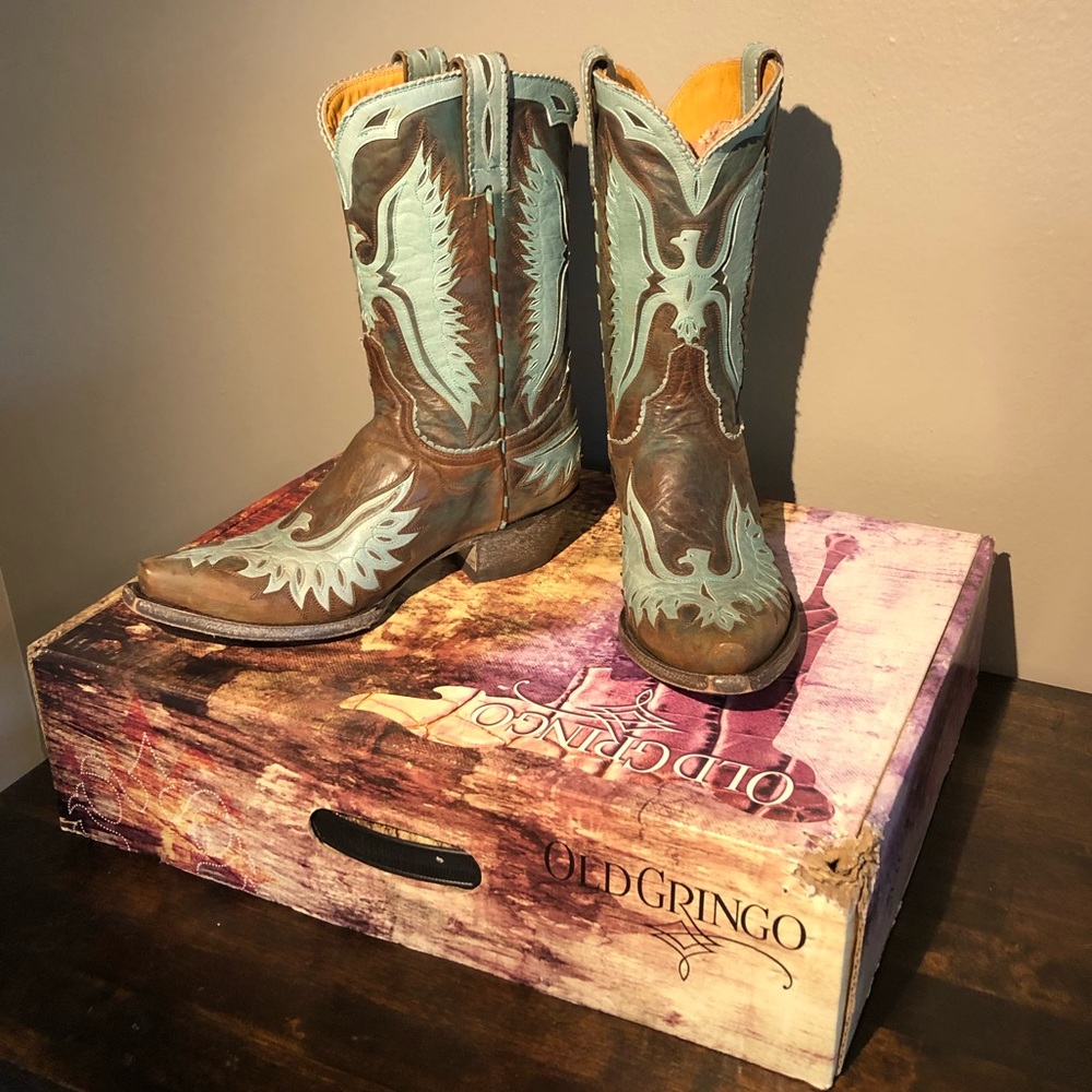 Old Gringo Eagle Vesuvio Boot 10” - Never used!